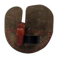 VLBB Split Finger Clayton Cordovan Tab With Wooden Spacer -Merlin Archery Shop 837954b