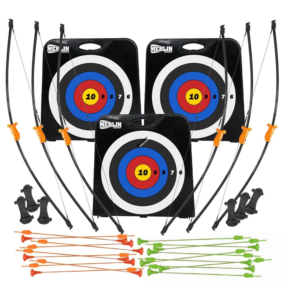 MAC Merlin GB Pro Archery Bow And Arrows Package - Child 1 MAC Merlin GB Pro Archery Bow And Arrows Package - Child