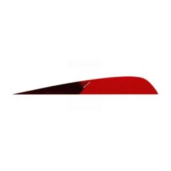 Gateway Feathers - Right Wing - 5'' Parabolic - HB Kuro -Merlin Archery Shop GAT024 2
