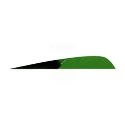 Gateway Feathers - Right Wing - 5'' Parabolic - HB Kuro -Merlin Archery Shop GAT024 6