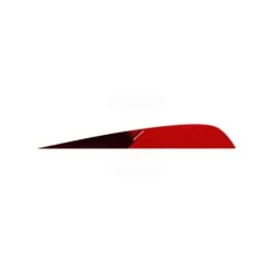 Gateway Feathers - Right Wing - 3'' Parabolic - HB Kuro -Merlin Archery Shop GAT028 2