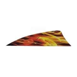 Gateway Feathers - Right Wing - 2" Rayzr - Printz -Merlin Archery Shop GAT030 5