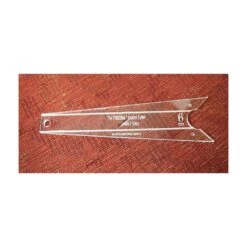 Heritage Feather Cutting Template - Crecy - Poitiers