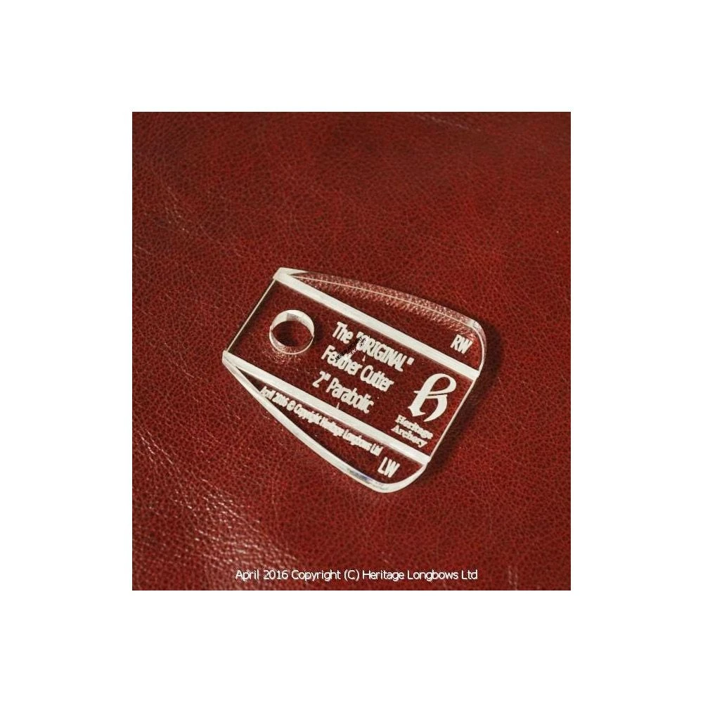 Heritage Feather Cutting Template - Parabolic 1 Heritage Feather Cutting Template - Parabolic