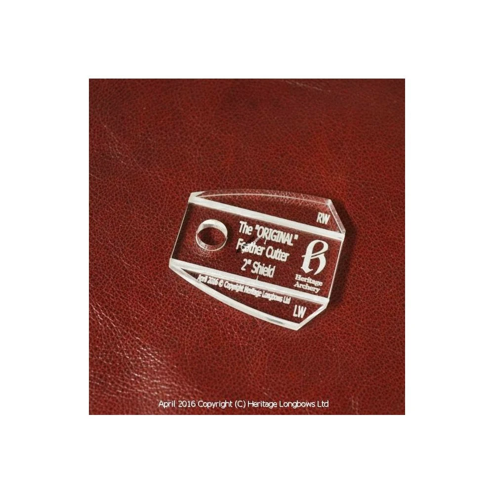 Heritage Feather Cutting Template - Shield 1 Heritage Feather Cutting Template - Shield