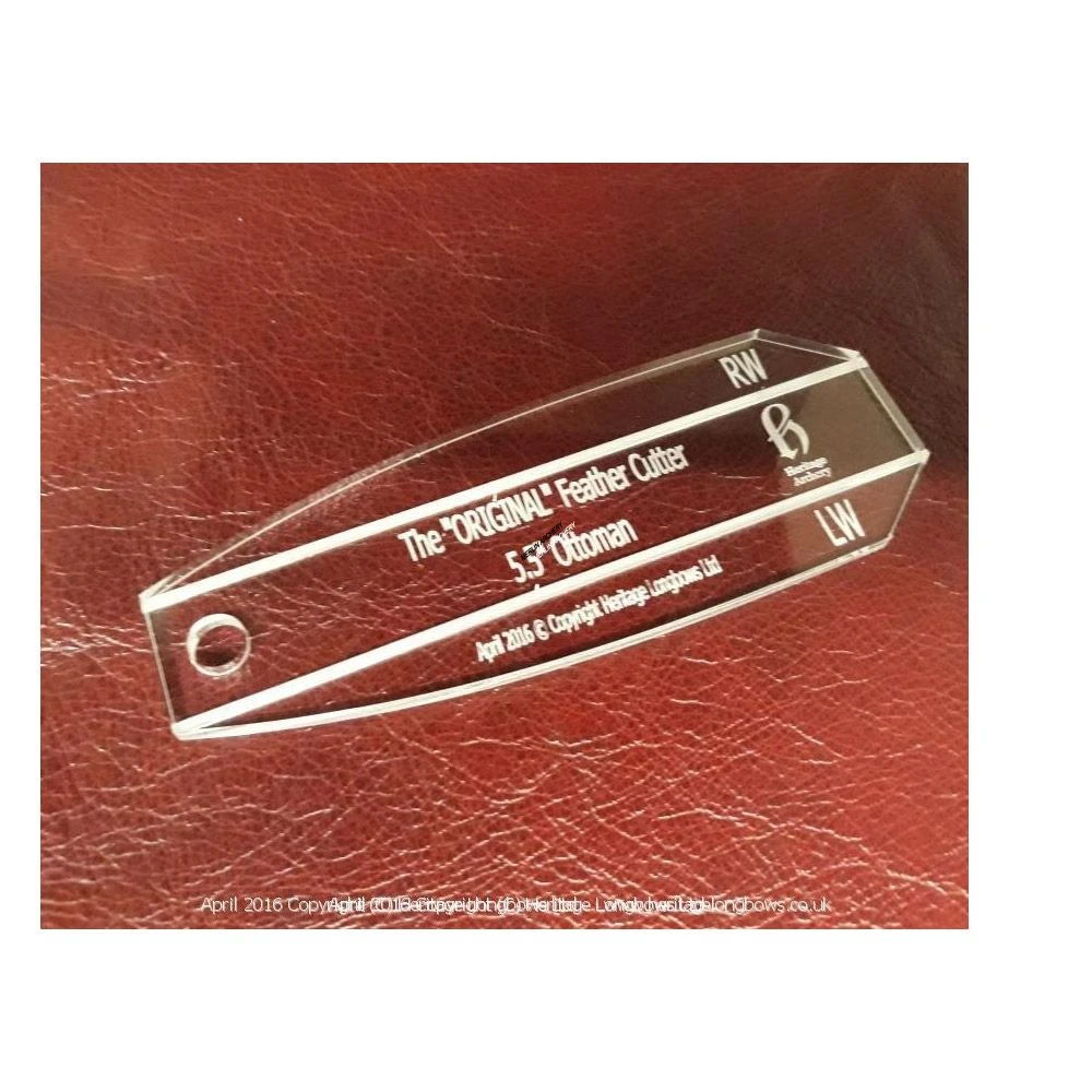 Heritage Feather Cutting Template - Ottoman Shield 1 Heritage Feather Cutting Template - Ottoman Shield