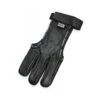 Timber Creek Black Leather Glove - Deluxe -Merlin Archery Shop TIM020