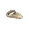 White Feather Thumb Ring -Merlin Archery Shop WHI032