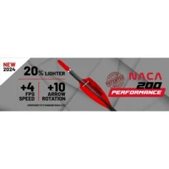Gas Pro NACA-200 Performance Vanes -Merlin Archery Shop banner naca200performance mar24