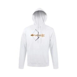 Brady Ellison Hoodies -Merlin Archery Shop be hoodie firebow white 2