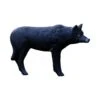 SRT 3D Target - Black Wolf -Merlin Archery Shop black wolf 1