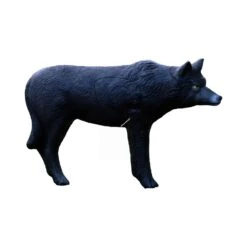 SRT 3D Target - Black Wolf