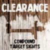 Clearance - Compound Target Sights -Merlin Archery Shop compound target sight clearance
