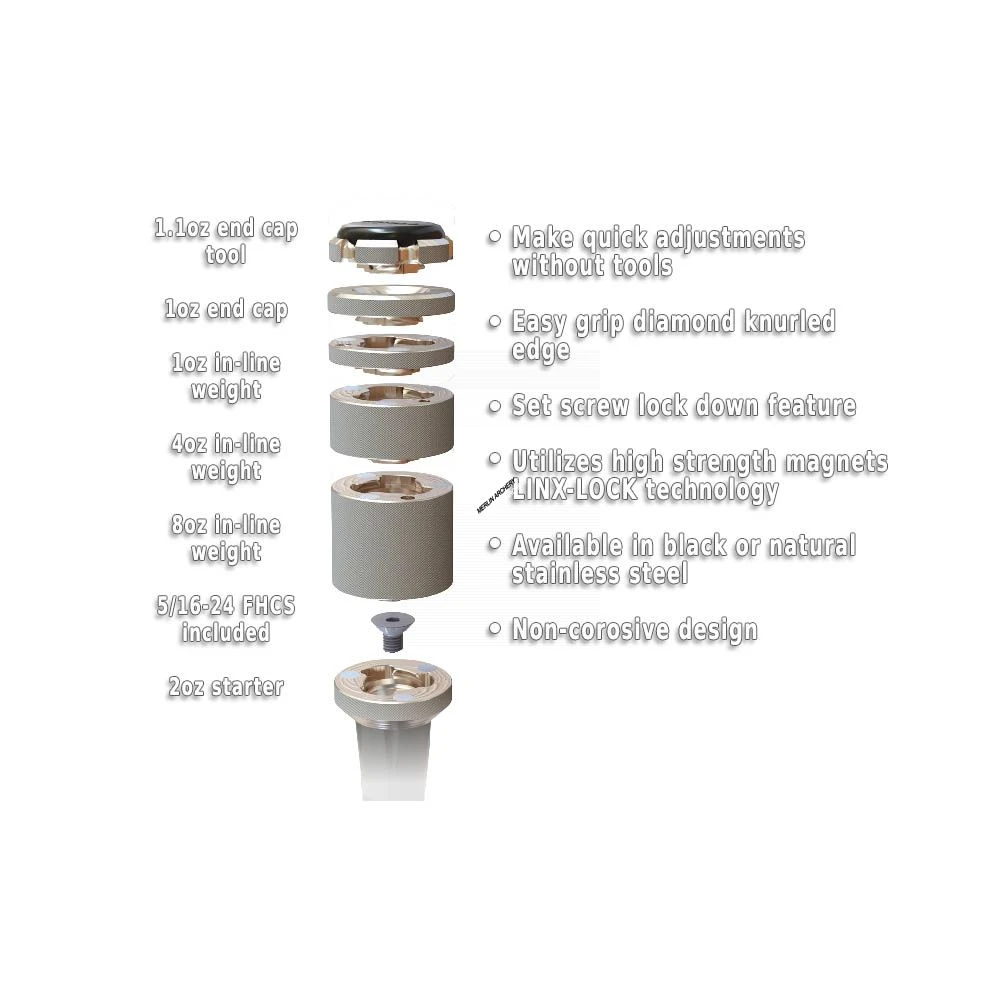 Hamskea Quick Change Stabiliser Weight 2 Hamskea Quick Change Stabiliser Weight - Image 2