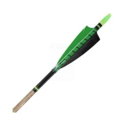 MAC Dusk Traditional Wooden Arrows - 11/32" -Merlin Archery Shop img 0424