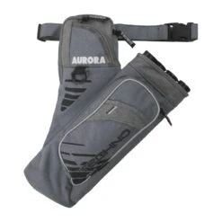 Aurora Techno Lite Target Quiver -Merlin Archery Shop litegrey 1