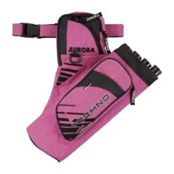 Aurora Techno Lite Target Quiver -Merlin Archery Shop litepink 1