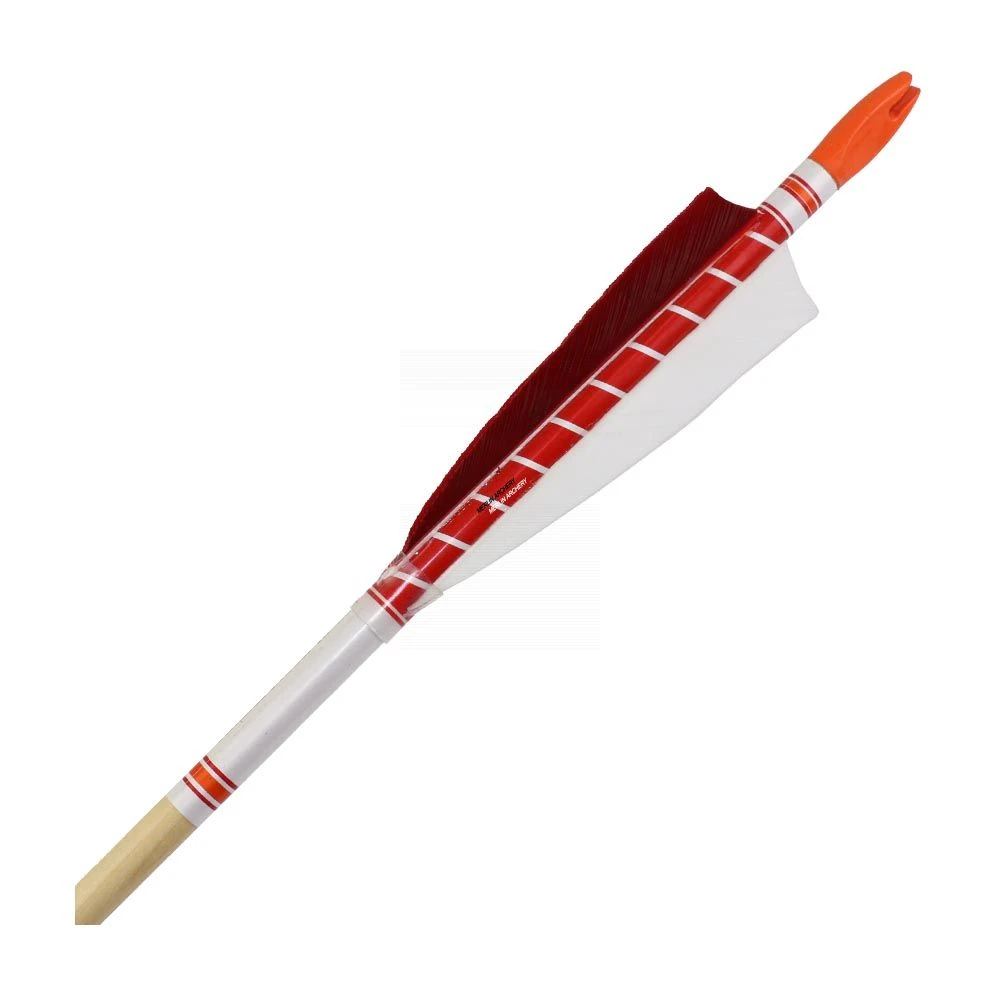 MAC Dawn Traditional Wooden Arrows - 5/16" 2 MAC Dawn Traditional Wooden Arrows - 5/16" - Image 2