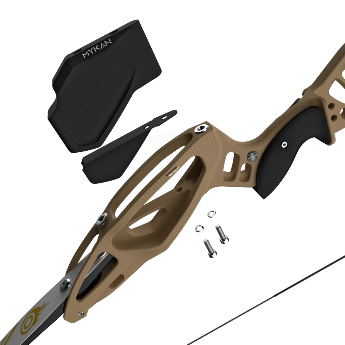 Mybo MYKAN 25" Barebow Riser 2024 7 Mybo MYKAN 25" Barebow Riser 2024 - Image 7