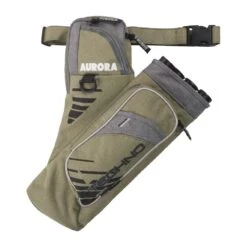 Aurora Techno Lite Target Quiver -Merlin Archery Shop olivelite 1