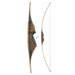 White Feather Olor 68" Flatbow -Merlin Archery Shop olor orange 1 6