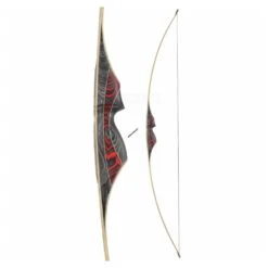 White Feather Olor 68" Flatbow -Merlin Archery Shop olor red 1 6