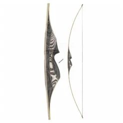 White Feather Olor 68" Flatbow -Merlin Archery Shop olor white 1 6