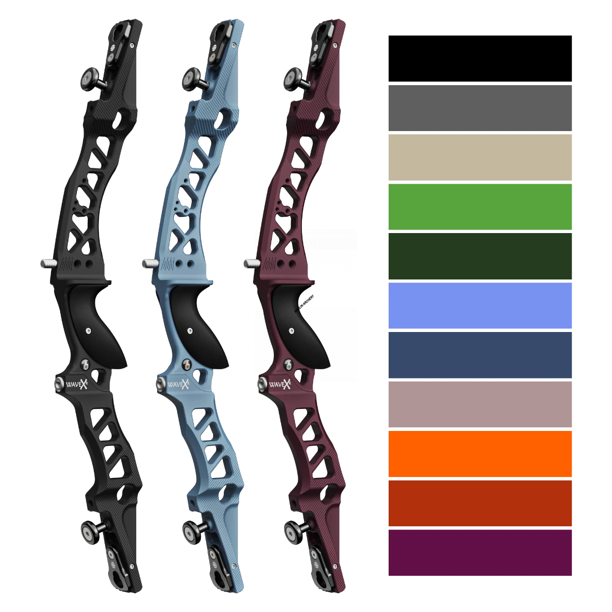 Mybo Wave XR 25" Recurve Riser 1 Mybo Wave XR 25" Recurve Riser