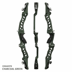Mybo Wave XR 25" Recurve Riser 2024 -Merlin Archery Shop wave xr 25 charcoal green 852561