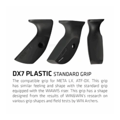 Win & Win Plastic Grip -Merlin Archery Shop wiawisplasticgrip dx7