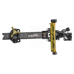Axcel Achieve XP Pro Carbon Compound Sight - 6" -Merlin Archery Shop xppro c6 gold