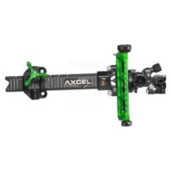 Axcel Achieve XP Pro Carbon Compound Sight - 6" -Merlin Archery Shop xppro c6 green