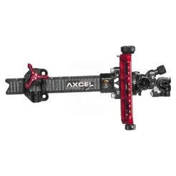 Axcel Achieve XP Pro Carbon Compound Sight - 6" -Merlin Archery Shop xppro c6 red