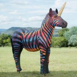 Wildcrete 3D Target - Zebra Unicorn